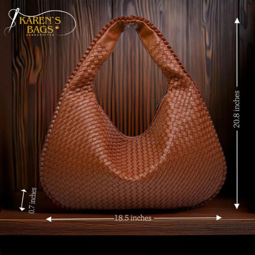 Woven Hobo Bag - Evelyn's Timeless Style