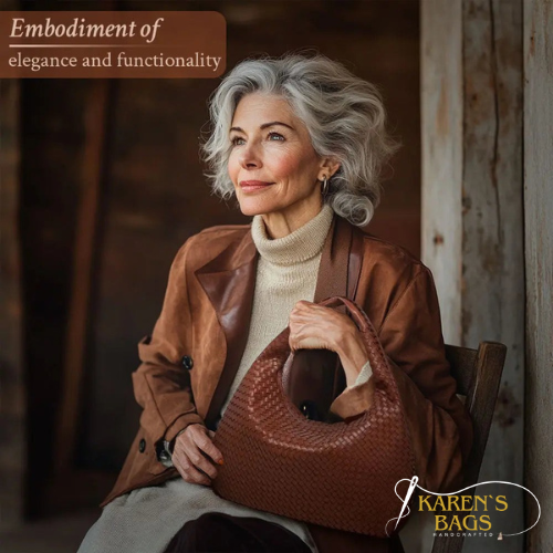 Woven Hobo Bag - Evelyn's Timeless Style